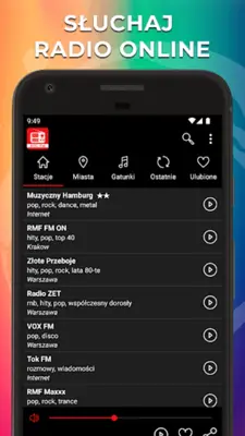 Radio Online Radio Internetowe android App screenshot 3